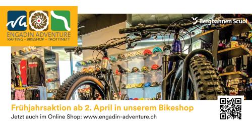 Frühjahrsaktion ab 2. April in unserem Bikeshop