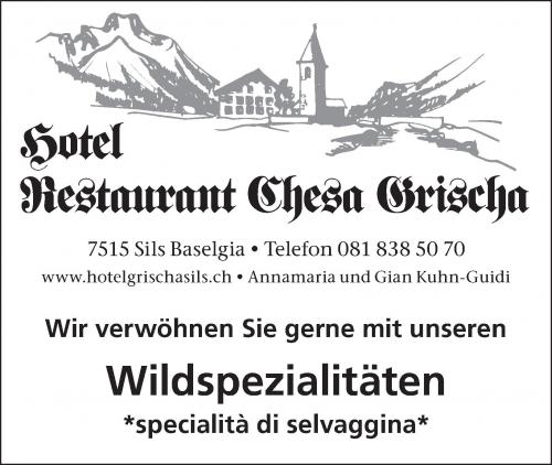 Hotel Restaurant Chesa Grischa
